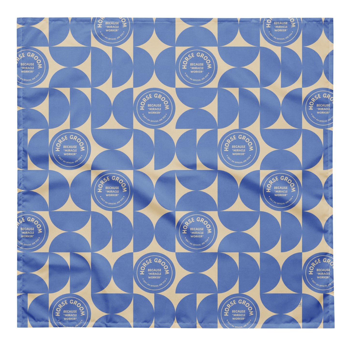 "Miracle Worker" Patterned Bandana