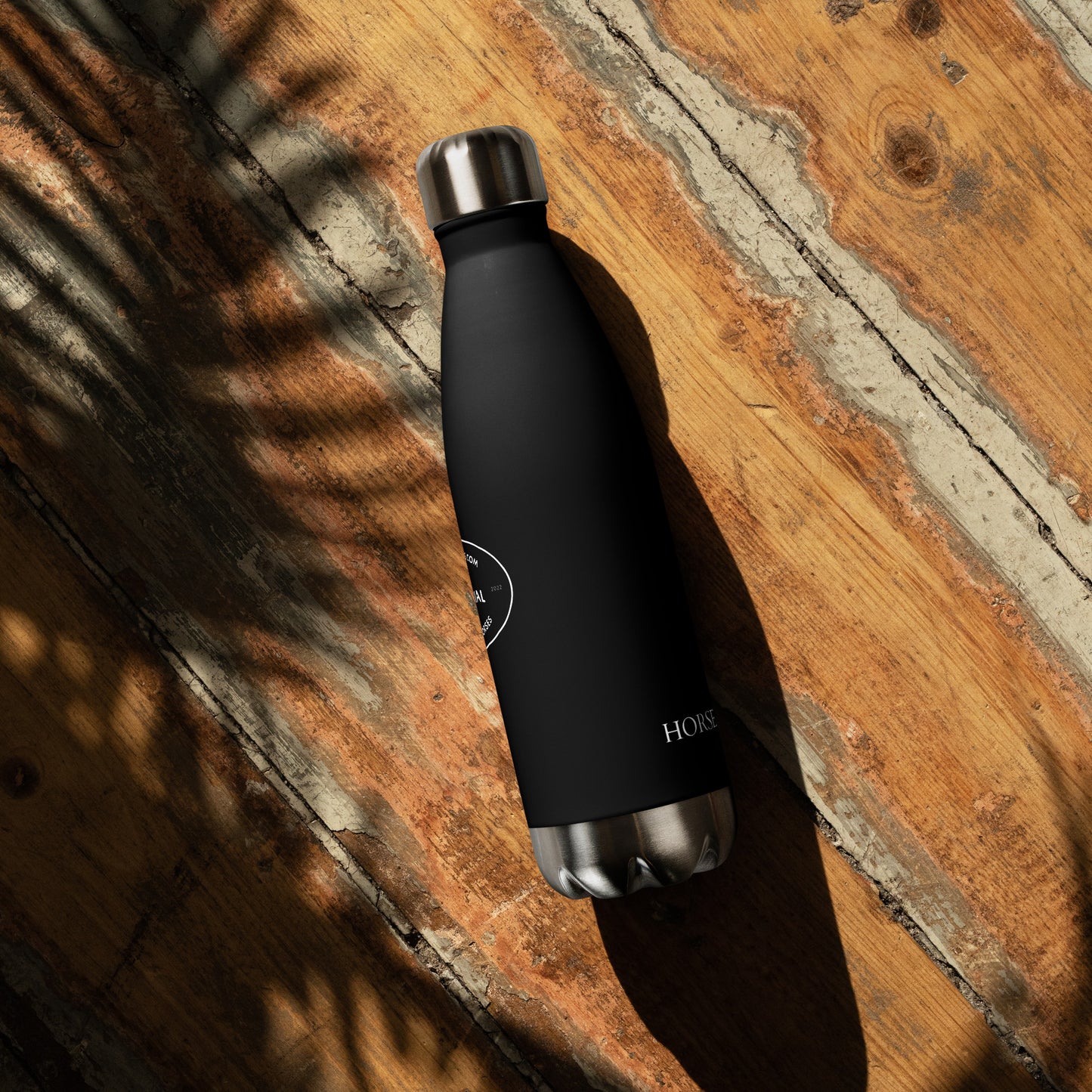 "Antisocial" Stainless steel water bottle