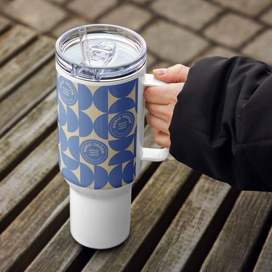 "Miracle Worker" Travel mug with a handle